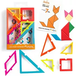 Ausstechformen Puzzle kreative Kekse 6 Stück + 20 Karten