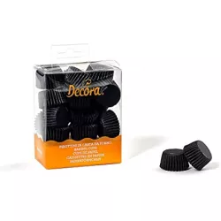 Schokoladenförmchen schwarz 200 Stück 2,7x1,7 cm