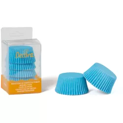 Blau Muffinförmchen 75 Stück 5x3,2 cm