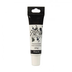 Gellfarbe - schwarz - 25 g