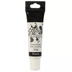 Gellfarbe - schwarz - 25 g