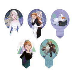 Essbares Papier Poster für Muffins Frozen 20 Stück 6,5x4 cm