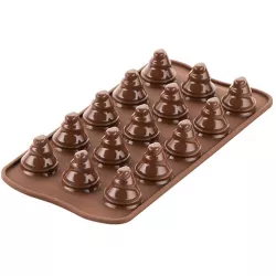 Silikonform für Schokolade Baumchen 3D