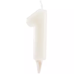 Tortenkerze Nummer 1, leuchtet im Dunkeln, 6 cm