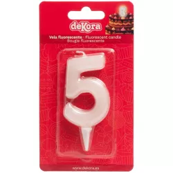 Schnuller Kuchenkreis Nr. 5, der im Dunkeln leuchtet, 6 cm