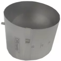 Verstellbare runde Form 15-21 cm (Höhe 14 cm)