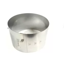 Verstellbare runde Form 21-26 cm (Höhe 14 cm)