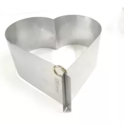 Herzform, 26 cm, ohne Boden, (Höhe 12 cm)