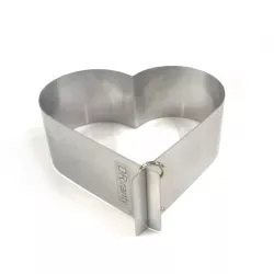 Herzform 24 cm, ohne Boden, (Höhe 12 cm)