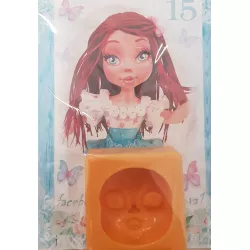 Silikonform Gesicht 3 × 3,5 cm