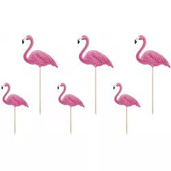 Schnitte für Kuchen-Deko Flamingos 15 - 23,5 cm