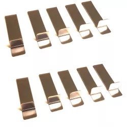 Set mit 10 Haarspangen