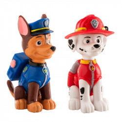 Figur Paw Patrol Chase und Marshall 6cm