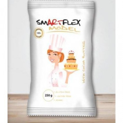 Smartflex Modell mit Kakaobutter 0,25 kg in Beuteln (Modelliermasse für Kuchen) 0130 tortis