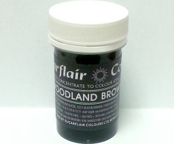 Pastell-Gel-Farbe Sugarflair (25 g) Woodland Brown 0990 Tortis