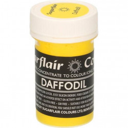 Pastell-Gelierfarbe Sugarflair (25 g) Daffodil 3033 torten