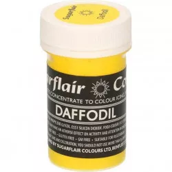 Pastell-Gelierfarbe Sugarflair (25 g) Daffodil 3033 torten