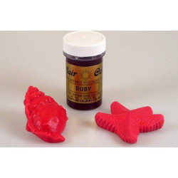Gel-Farbe Sugarflair (25 g) Ruby 305 Tortis