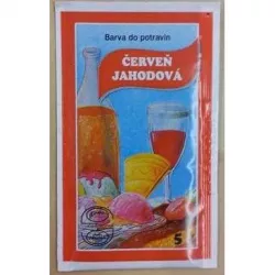 Lebensmittelfarbstoff Pulver (5 g) Erdbeerrot 3220 torta