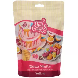 Schnell lösliche Glasur in Körnern 250 g Gelb