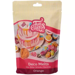 Leicht lösbare Glasur in Körnern 250 g Orangefarbenes