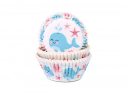 Cupcake-Muffinformen Walruss 50x33 mm