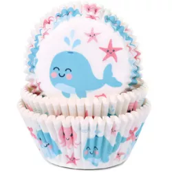 Cupcake-Muffinformen Walruss 50x33 mm