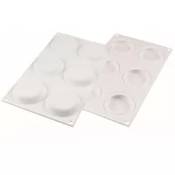 Silikonform Chablon rund 6x 50 ml
