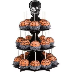 Cupcake-Ständer Schädel 30 x 43 cm