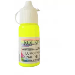Neonleuchtende Gelfarbe 15 ml Lunal Gelb
