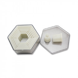 Sechseckige Ausstechformen