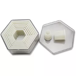 Sechseckige Ausstechformen