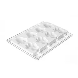 Professioneller Silikon-Eisformenform Pfote