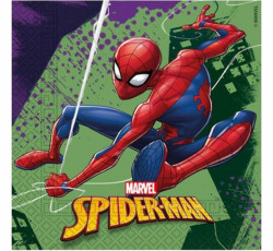 Papierservietten Spiderman 33x33 cm 20 Stück