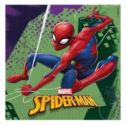 Papierservietten Spiderman 33x33 cm 20 Stück