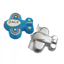 Backform Flugzeug 29x28 cm