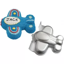 Backform Flugzeug 29x28 cm