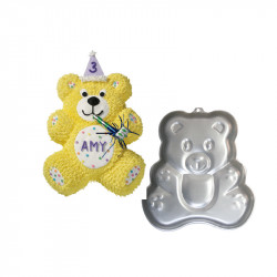 Dortenform Bär 22x19x5 cm