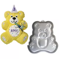 Dortenform Bär 22x19x5 cm