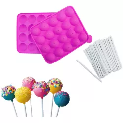 Silikonform für Cakepops