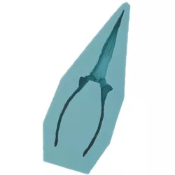 Silikonform Zange 16 cm