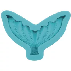 Silikonform Schwanz Meerjungfrauenform 12x5cm