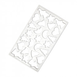 Klingende Weihnachts-Ausstechformen aus Kunststoff