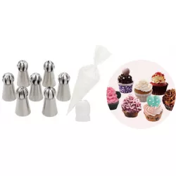 Ballon-Dekorationsspitzen 7 Stück und Beutel