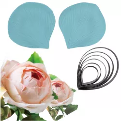 Blütenformer und Ausstecher Rose 8×8,5 cm