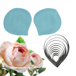 Rosen-Ausstecher und -Ausstecher-Scheibe