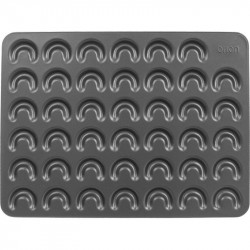 Orion antihaftbeschichtete Form für Hörnchen (für 41 Stück) 120035 dortis