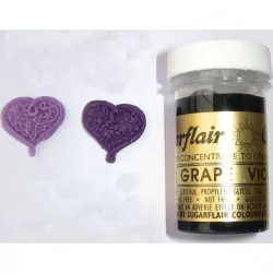Gel-Farbe Sugarflair (25 g) — Grape Violet