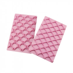 Struktureller Stempel 13x8 cm 2 Stücke