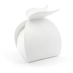 Dekorative Boxen, weiße Flügel, 10 Stück